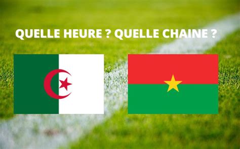 match algérie burkina faso score